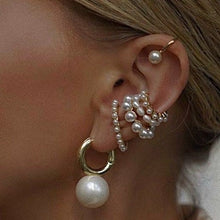 Geometric Water Drop Earings
