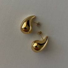 Geometric Water Drop Earings
